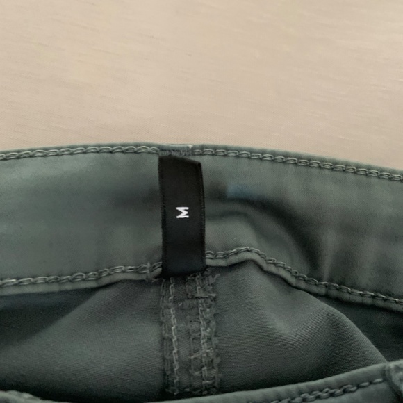 Italian 5-pocket ankle length skinny pants - teal - Picture 3 of 6